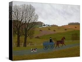 Amish Cart, Lancaster County, Pennsylvania-Vincent Haddelsey-Stretched Canvas