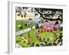 Amish Children - Jack and Jill, October 1944-Manning de V. Lee-Framed Giclee Print