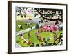 Amish Children - Jack and Jill, October 1944-Manning de V. Lee-Framed Giclee Print