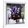 Amish Children Sport Fashion Sunglasses-null-Framed Photographic Print