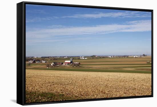 Amish Country, Pennsylvania, United States of America, North America-Oliviero Olivieri-Framed Stretched Canvas
