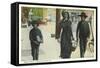 Amish Family, Lancaster County, Pennsylvania-null-Framed Stretched Canvas