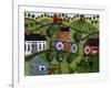 Amish Folk Art Quilts-Cheryl Bartley-Framed Giclee Print