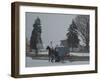 Amish Horse and Buggy, 2013-Anthony Butera-Framed Premium Photographic Print