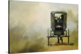 Amish Wagon-Jai Johnson-Stretched Canvas