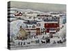 Amish Winter-Bill Bell-Stretched Canvas