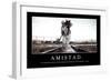 Amistad. Cita Inspiradora Y Póster Motivacional-null-Framed Photographic Print