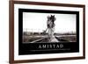 Amistad. Cita Inspiradora Y Póster Motivacional-null-Framed Photographic Print