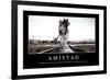 Amistad. Cita Inspiradora Y Póster Motivacional-null-Framed Photographic Print