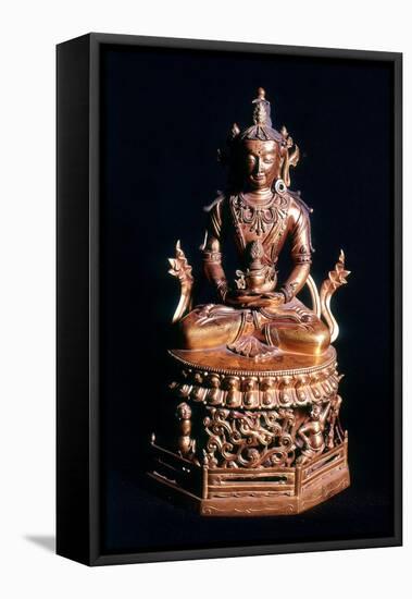 Amitabha Buddha, 18th Century-null-Framed Stretched Canvas