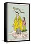 Amitabha the Buddha Who Guides Humans Towards the Paradise of the West-null-Framed Stretched Canvas