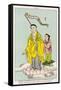 Amitabha the Buddha Who Guides Humans Towards the Paradise of the West-null-Framed Stretched Canvas