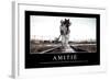 Amitié: Citation Et Affiche D'Inspiration Et Motivation-null-Framed Photographic Print