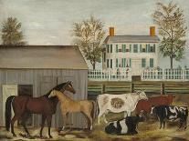 The Barnyard, Late 19th Century-Amizi Emmons Zeliff-Giclee Print