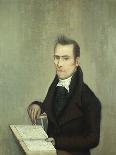 Portrait of Jonathan Lane, 1821-Ammi Phillips-Giclee Print