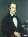 Portrait of Jonathan Lane, 1821-Ammi Phillips-Giclee Print