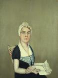 Mrs. Cox, circa 1836-Ammi Phillips-Giclee Print