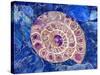 Ammonite in Labradorite-Douglas Taylor-Stretched Canvas