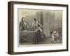 Among the Amateurs, Scene from Plot and Passion, as Played by the Blackheath Dramatic Club-David Henry Friston-Framed Giclee Print