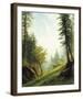 Among the Bernese Alps-Albert Bierstadt-Framed Giclee Print