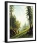 Among the Bernese Alps-Albert Bierstadt-Framed Giclee Print