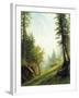 Among the Bernese Alps-Albert Bierstadt-Framed Giclee Print