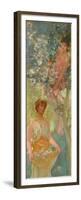 Among the Blossoms, Mid-1880S (Oil on Canvas)-Henry Siddons Mowbray-Framed Premium Giclee Print