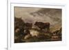 Among the Cumberland Mountains - Mist Clearing Off-Thomas Sidney Cooper-Framed Giclee Print