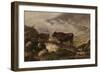 Among the Cumberland Mountains - Mist Clearing Off-Thomas Sidney Cooper-Framed Premium Giclee Print