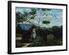 Among the Flowers in the Garden-Silvestro Lega-Framed Giclee Print