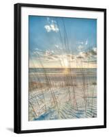 Among the Grass-Robert Jones-Framed Art Print