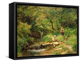 Among the Greenery-Olga Wisinger-Florian-Framed Stretched Canvas