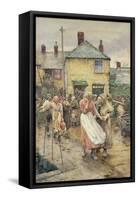 Among the Missing, 1884-Walter Langley-Framed Stretched Canvas