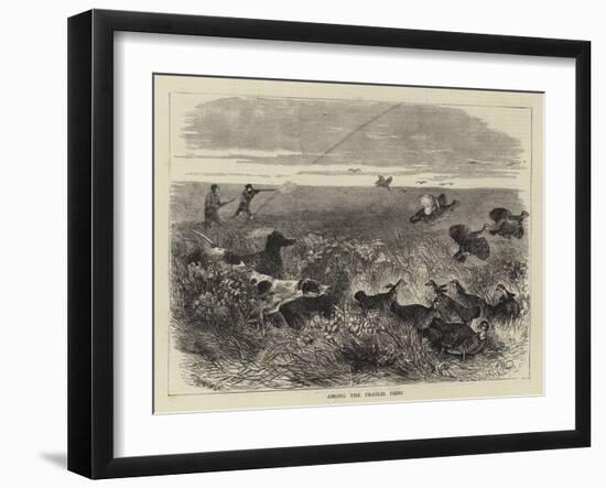 Among the Prairie Hens-Harrison William Weir-Framed Giclee Print
