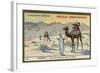 Among the Sand Dunes of Biskra, Algeria-null-Framed Giclee Print