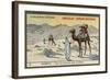 Among the Sand Dunes of Biskra, Algeria-null-Framed Giclee Print