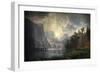 Among the Sierra Nevada, California, 1868 (Oil on Canvas)-Albert Bierstadt-Framed Giclee Print