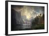 Among the Sierra Nevada, California, 1868 (Oil on Canvas)-Albert Bierstadt-Framed Giclee Print