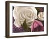 Among the White Roses-Walt Johnson-Framed Art Print