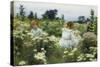 Among the Wildflowers-Charles Courtney Curran-Stretched Canvas