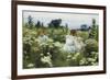 Among the Wildflowers-Charles Courtney Curran-Framed Giclee Print