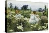 Among the Wildflowers-Charles Courtney Curran-Stretched Canvas