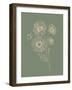 Among Wildflowers III Sage-Leah York-Framed Art Print