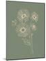 Among Wildflowers III Sage-Leah York-Mounted Art Print