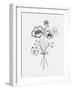 Among Wildflowers IV-Leah York-Framed Art Print