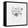 Among Wildflowers V-Leah York-Framed Stretched Canvas