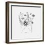 Among Wildflowers V-Leah York-Framed Art Print