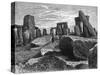 Amongst Stonehenge-null-Stretched Canvas