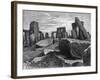 Amongst Stonehenge-null-Framed Art Print