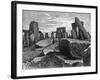 Amongst Stonehenge-null-Framed Art Print